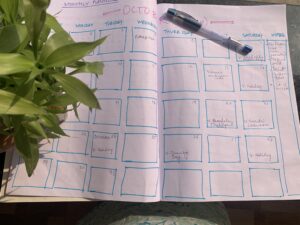 My Monthly Calender Planner